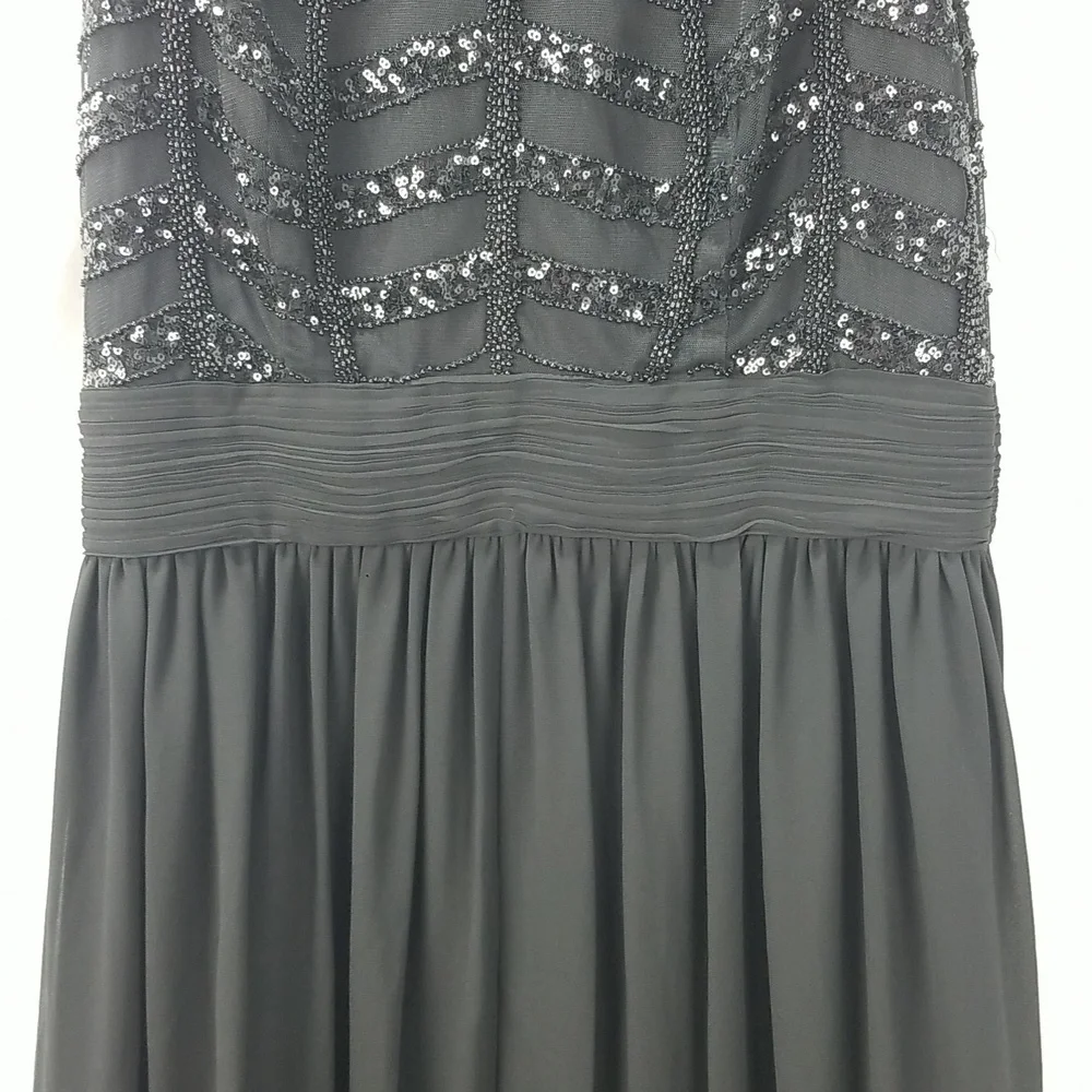 White House Black Market Beaded Cut in Gown NWT - Picture 6 of 14